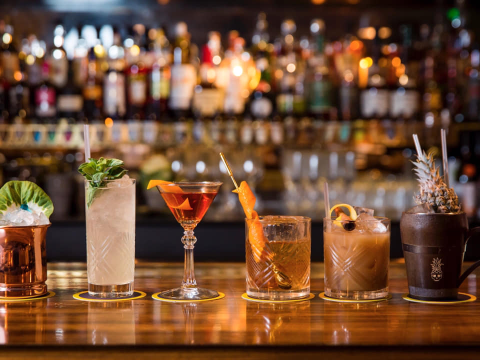 Cocktailuri pregătite pentru un eveniment Goya